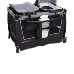 Baby Trend Play Pin W/portable Bassinet 