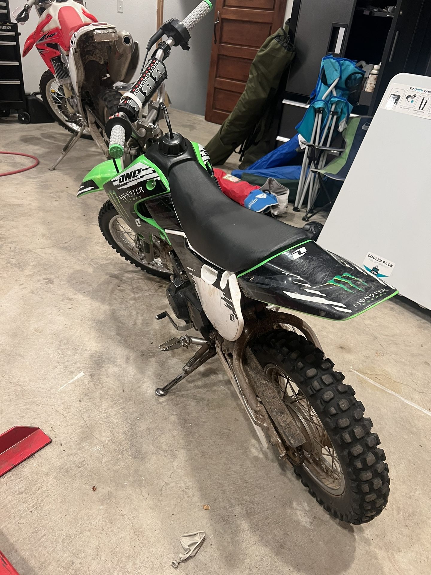 kawasaki 110 pit bike