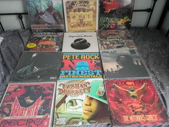 RARE HIP HOP VINYL RECORD LP LOT! JEDI MIND TRICKS PHARCYDE LIVING LEGENDS PETE ROCK TRIBE CALLED QUEST