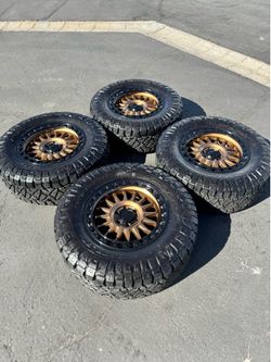 KMC IMS 20” Off-Road Wheels for 6x5.5 (6x139.7) 20x9 Trucks SUVs W/ 37” Nitto Ridge Grappler Tires