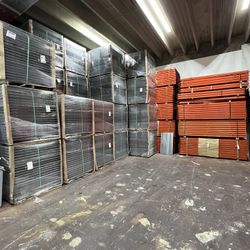42”x46” Wire Decks Pallet Racks Beams Uprights Racking