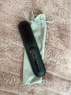 Straightener brush