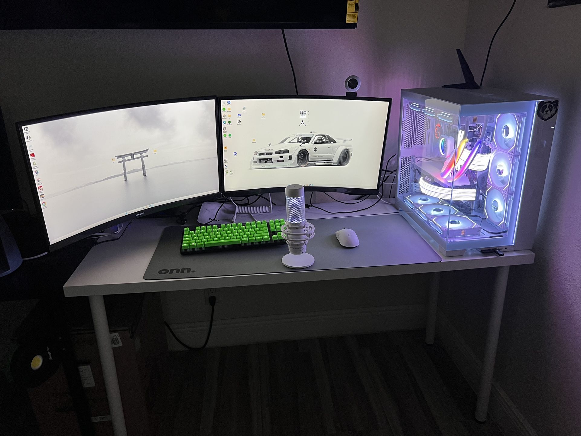 High End Gaming PC Setup