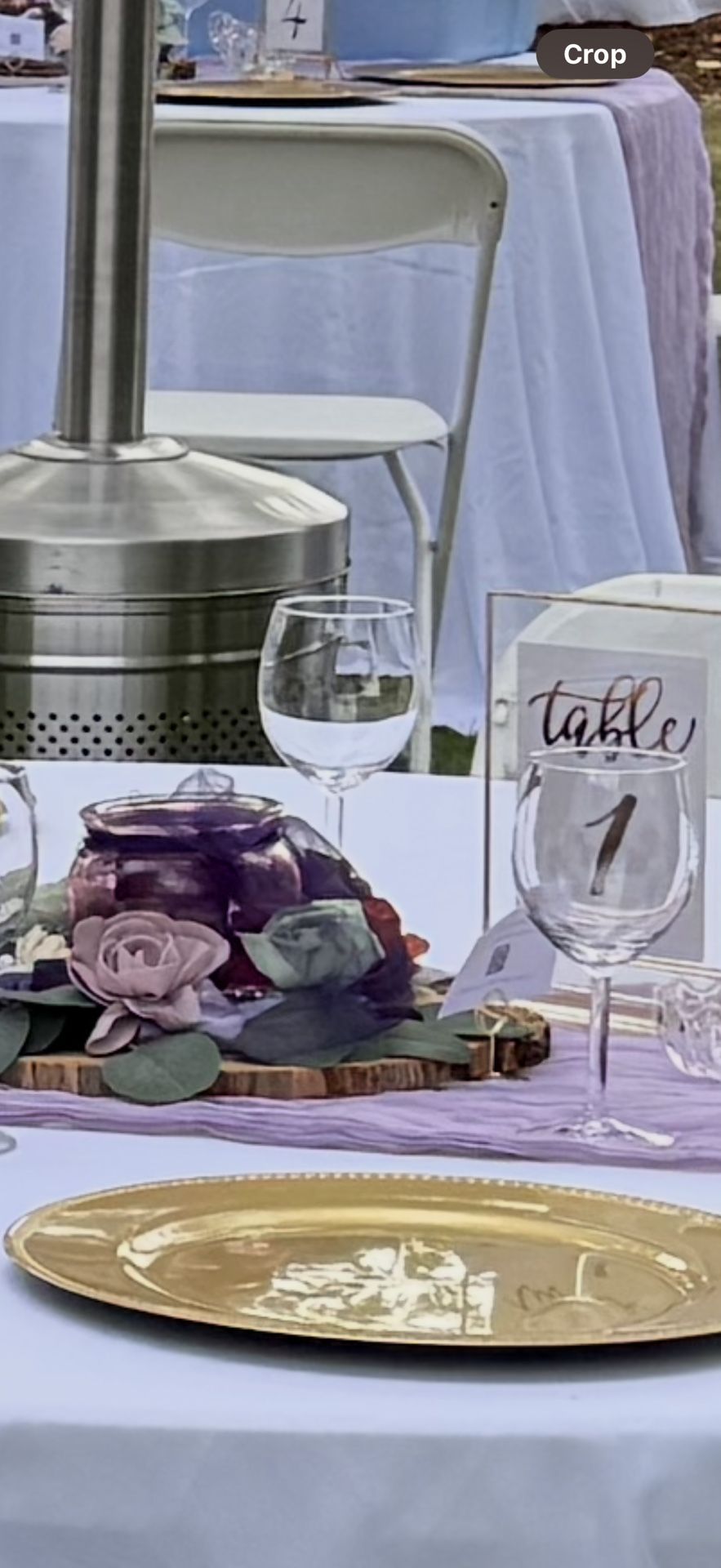 Tinted Glass Vases-Centerpieces