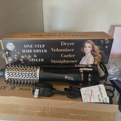 New One Step Hair Dryer & Styler 