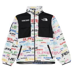 Supreme TNF Steep Tech Fleece Jacket size L