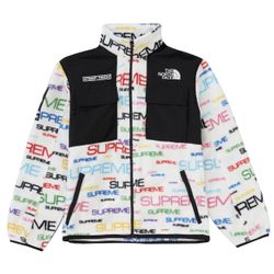 Supreme TNF Steep Tech Fleece Jacket size L