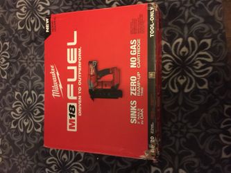 Milwakee M18 fuel finish nailer.with one battery and charger…great Pyrenees Pupies I Have A Litter