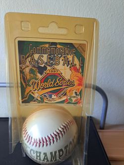 1997 World Series Commemorative Baseball Limited Edition