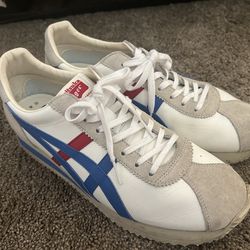 Onitsuka Tiger Mexico 66 Size 9.5 – White/Blue/Red