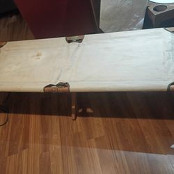 1950s Military Army Vintage Cot Bed Surplus
