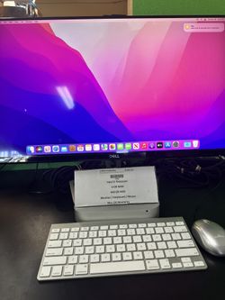 Late 2014 Mac Mini With Monitor Keyboard And Mouse