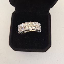 Double Eternity CZ Ring