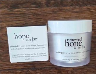 (2) Brand New HOPE In A Jar Beauty Products