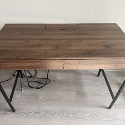 Free Work Desk With plug!