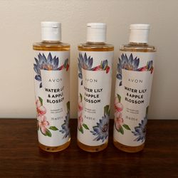Avon Water Lily & Apple Blossom Shower Gel - Limited Edition! - New & Sealed!