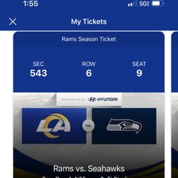 Rams vs Seahawks 