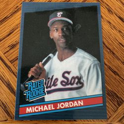 Michael Jordan White Sox Rookie card