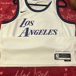 Xl Anthony Davis Laker Jersey City Edition