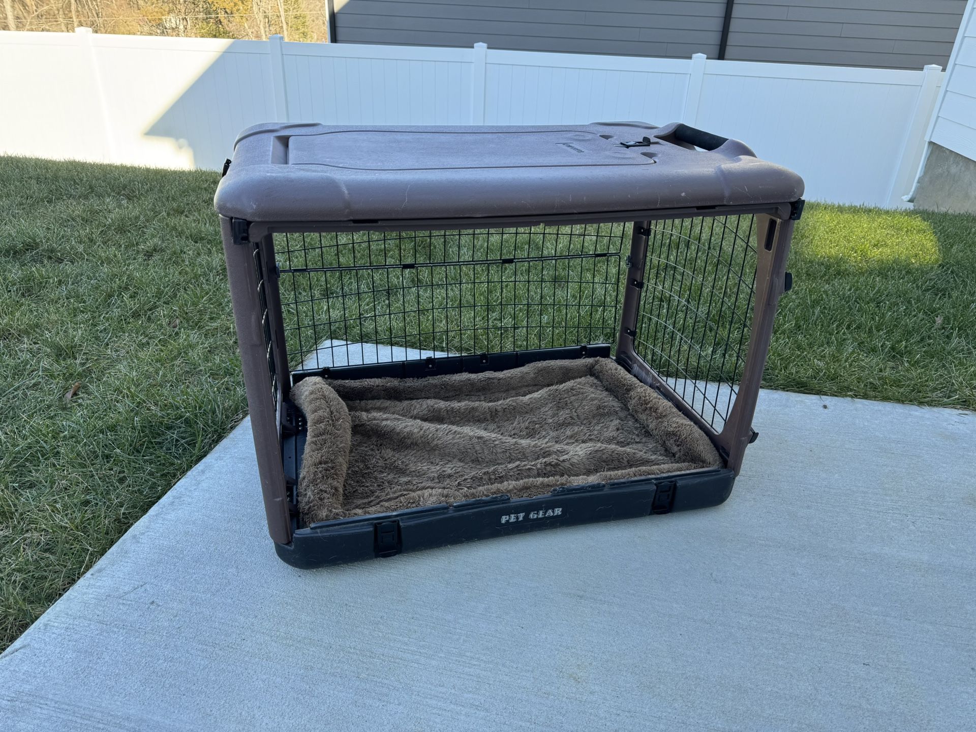 Dog Crate, Collapsible- “The Other Door” Brand