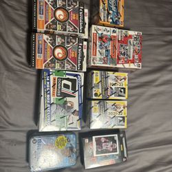 Assorted Trading Cards Football Baseball Basketball