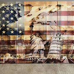 American Flag Decor