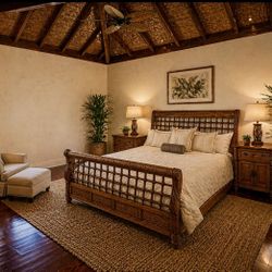 King Tommy Bahama Bedroom Set  5 Peice 