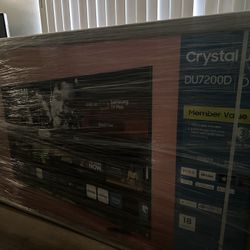 Samsung TV 65 Inch 4k Crystal UHD DU7200D