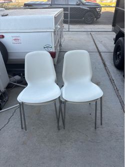 White chairs