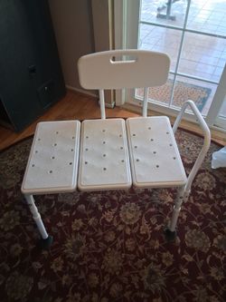 Extra Large shower chair.