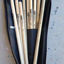 Sound Percussion 5BN Drum Sticks and Case