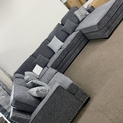 🛋️NEW!! L shape W/ Chaise 🚛DELIVERY Avail BARGAIN  Sectional STILL IN BOX 📦 