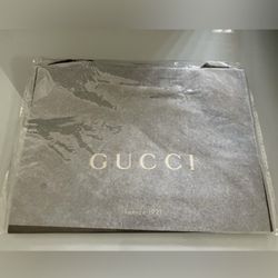 GUCCI Firenze 1921 Paper Shopping Gift Bag - Brand New Wrapped
