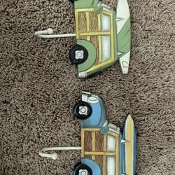 Woody Surfboard Wall Hooks