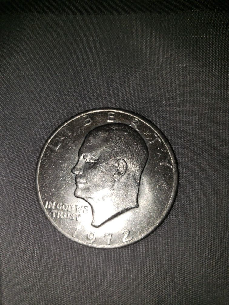 1972 silver dollar