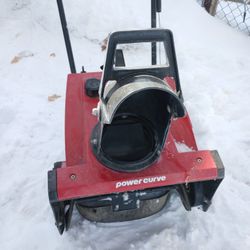 Power Curve Snow Blower 