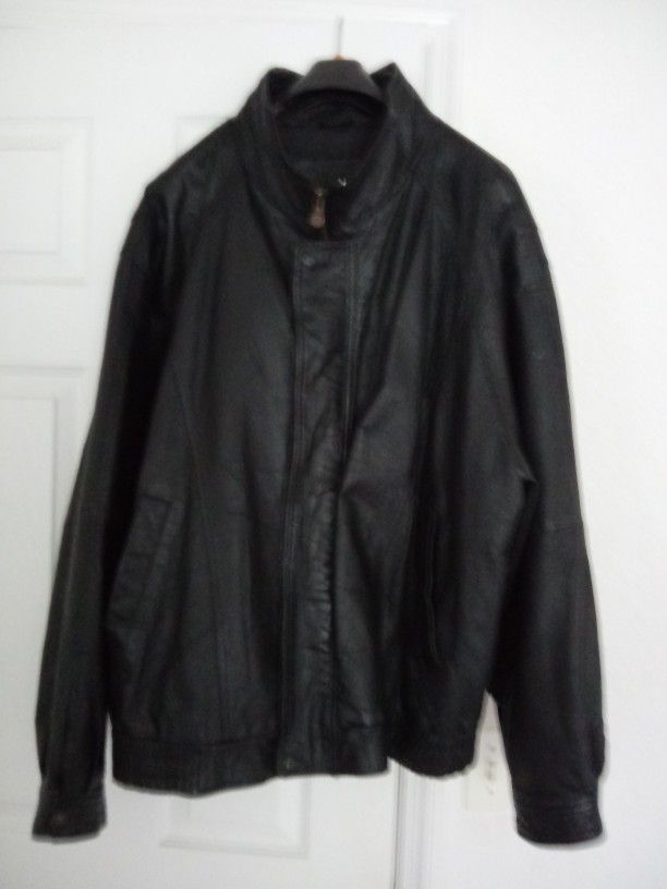 Men's Genuine Leather Jacket