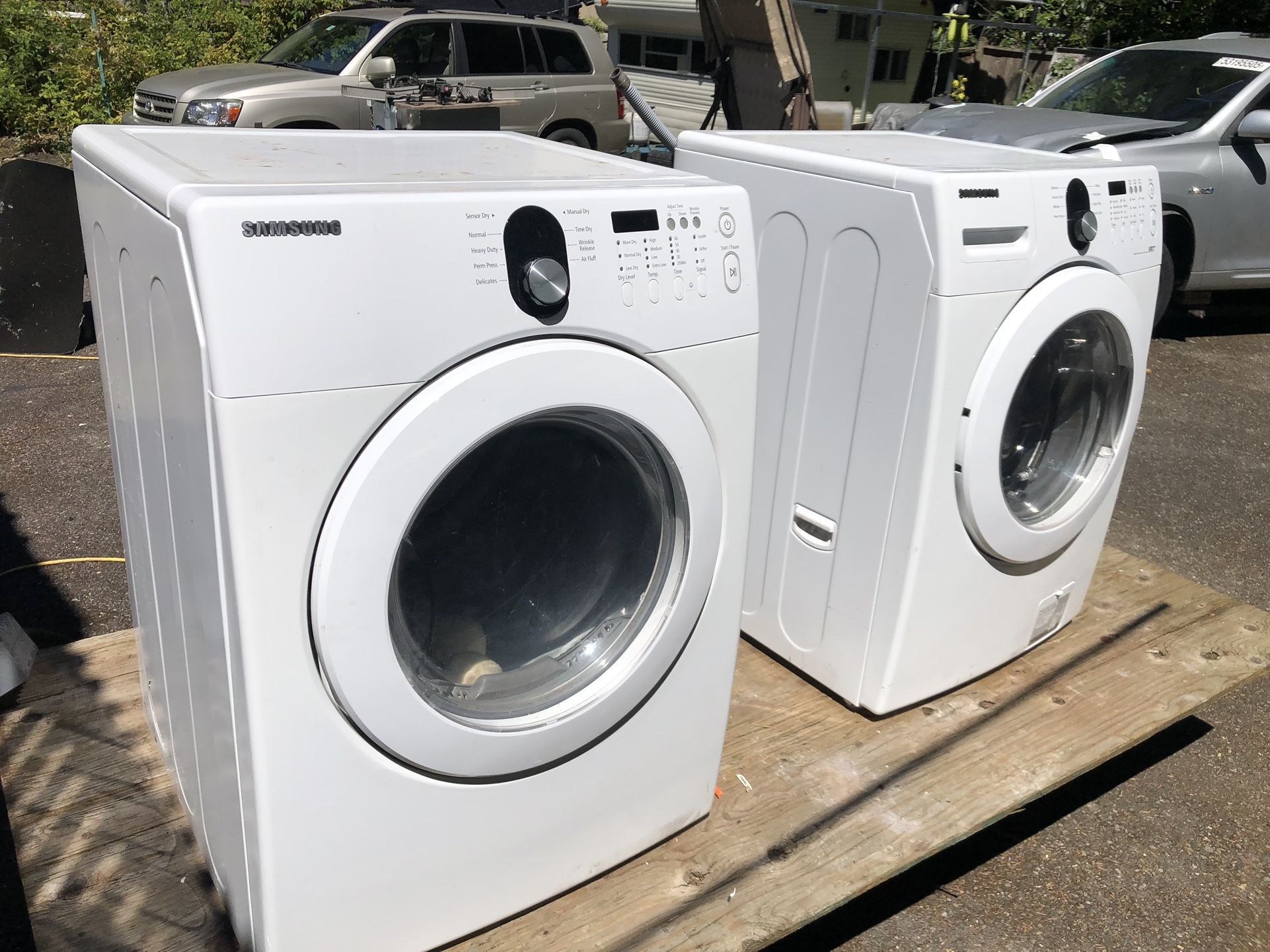 Samsung Washer And Dryer Set