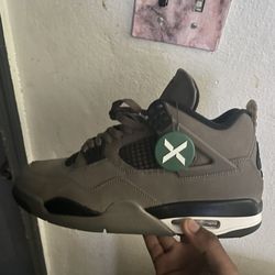 size 10 jordan 4 cave stone