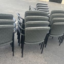 HON  commercial grade Side guest lobby waiting room training classroom office chairs