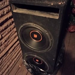 JBL GX1200. 12" Subwoofers In Box