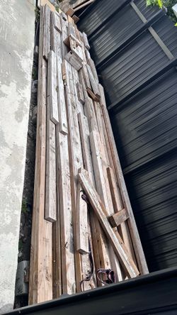 2 x 4 and 2 x 6 Pressure treated word used