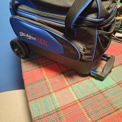 Strike force bowling bag and shoes 9. Mens