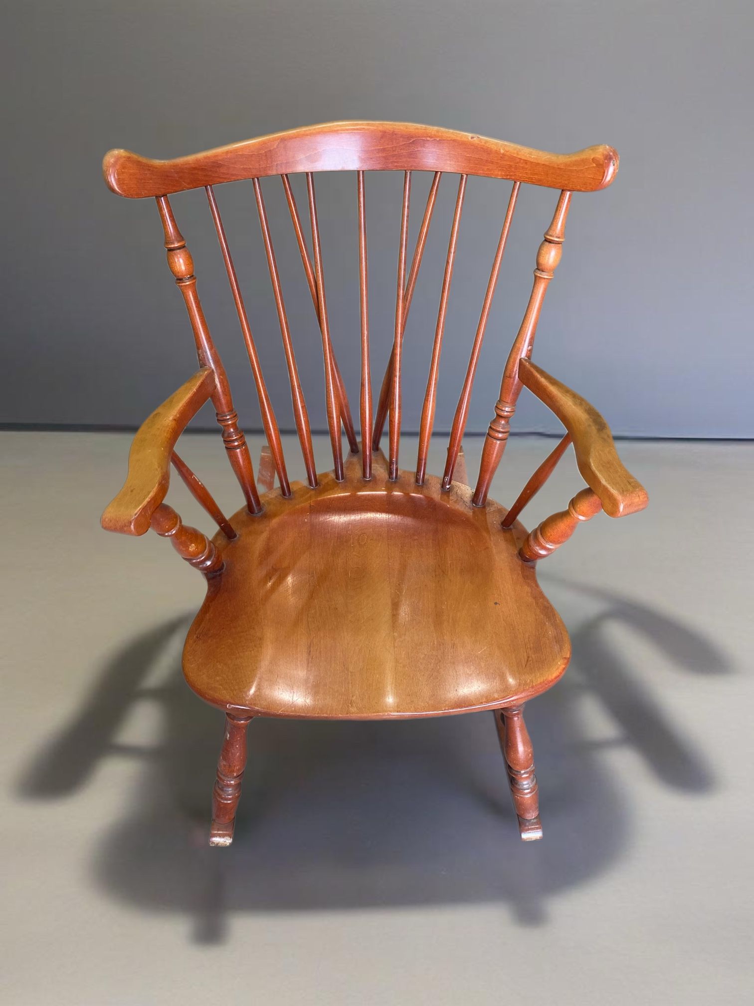 Antique Vintage Wooden childs rocking chair
