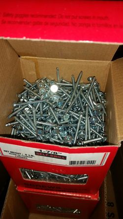 Self drill screw zinc 1-7/8