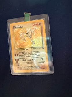 Hitmonlee 7/62 – Fossil Holo