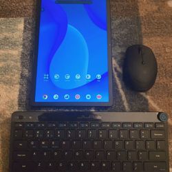 Onn Pro Tablet 11 Inch New With J-Lab Keyboard And Mouse Also New.