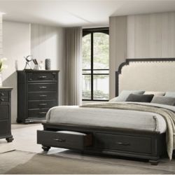 BRAND NEW! Hamilton 5-PC Platform Bedroom Suite