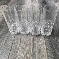 Antique glass 4 dining glasses