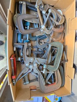Assorted Clamps  $5.00 EACH CASH